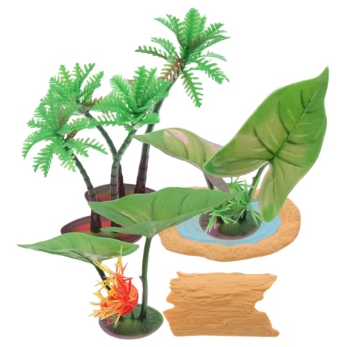 Milisten Plantes Artificielles pour Étang Lotus pour Décoration De Micro-Paysage Et Accessoires pour Bassin