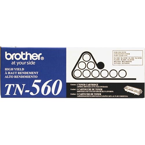 Brother TN-560 High-Yield Toner Cartridge - Retail Packaging,Black - image 4