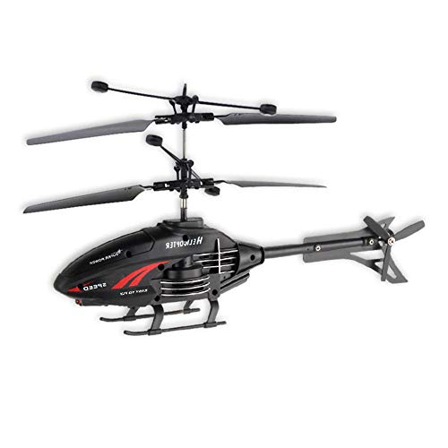 Preisvergleich Produktbild Springdoit Intelligente Helikopter-Drohne DREI Sekunden um Das sturzsichere Spielzeugflugzeug Kinderspielzeug Geschenk (schwarz) zu starten