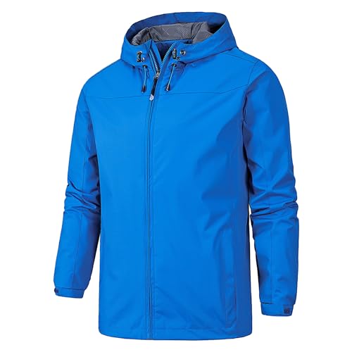 Veste imperméable softshell homme avec capuche militaire veste légère d'hiver pour randonnée