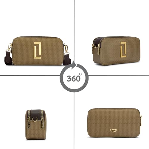 Image of Lavie Luxe Women's Mono Fenny Crossbody Sling Bag | Ladies Purse Handbag | Gift for Women