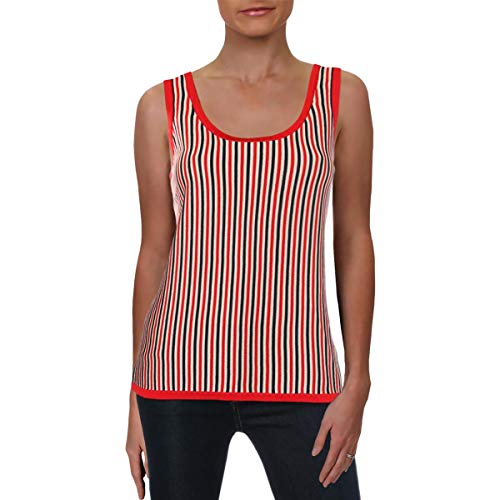 Anne Klein Sweater Tank Top en maille premium pour femme exigeante