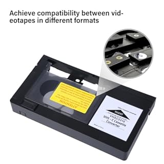 VHSC - Adattatore a cassetta per videocamere VHSC SVHS motorizzate, convertitori a cassetta VHS