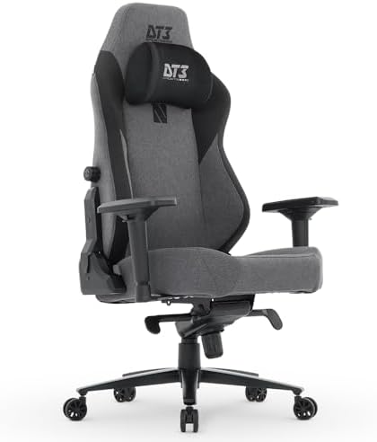 Cadeira Gamer DT3 Nero XL, Revestimento com Tecido DT3 Max2Weave....