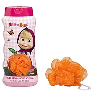 Masha and the bear – Shower Gel und Blütenbad, 1er Pack (1 x 1 Stück)