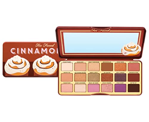 Too Faced Cinnamon Swirl Sweet & Spicy Eyeshadow Palette 18 Eyeshadow