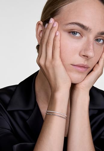 Daniel Wellington Classic Tennis Bracelet - Premium 316L Stainless Steel & Elegant Crystal, Dainty Tennis Bracelet for Women, Adjustable, 7 Inches2