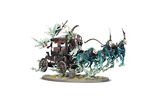 Warhammer AoS Nighthaunt Black Coach pieza central para ejércitos de la muerte 2