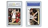 WCG 2024 Topps Bowman Caitlin Clark Card #61 Breaks Pistol Pete NCAA All-Time Scoring Record - Graded Gem-Mint 10