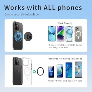 Car Phone Holder for Toyota RAV4 2013–2018,Vehicle-Specific Magnetic Dashboard Mount,360° Rotating MagSafe-Compatible Phone Cradle,Hands-Free Mount for iPhone 12–17/Android,RAV4 Interior Accessories