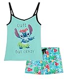 ROPA DE LILO Y STITCH PARA NIÑAS --- Estos originales pijamas cortos han sido diseñados en colaboración con el equipo de Disney Studios y son parte de la colección oficial. Perfectos tanto para niñas como adolescentes fans de las películas de Disney.
