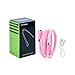 TSINGREE LED Neck Book Light, USB-C Rechargeable, Hands Free, 4 Super Bright LED Bulbs, 3 Adjustable Brightness, Best for Reading in Bed, Knitting, Walking, Jogging, Mending in Night (Pink)