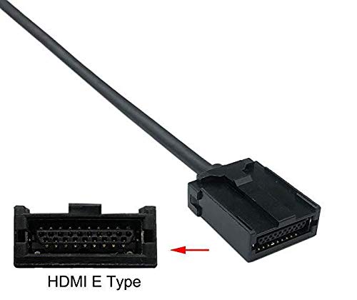 Amazon 車載ビデオ専用hdmiケーブル Hdmi接続コード Hdmi Type E To A 変換ケーブル Aタイプ Eタイプ トヨタ ホンダ ギャザズ 三菱 日産 ダイハツ Iphone Android スマホ接続 Siker Hdmiケーブル