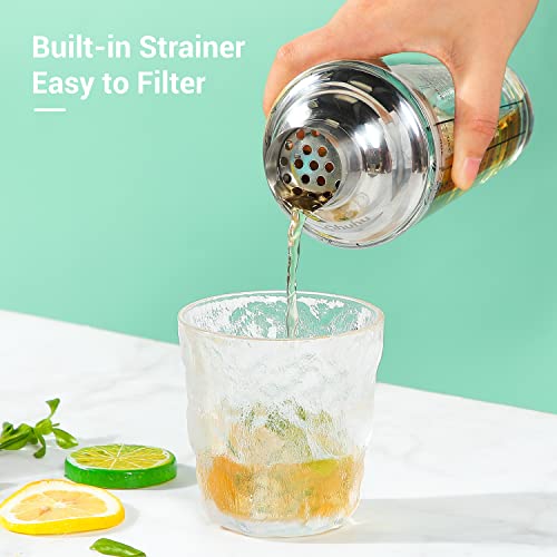 image for Bartender Kit, Ohuhu 17-Piece Cocktail Shaker Stainless Steel Bar Tool