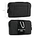 Herren Gürteltasche für Smartphone, Handy Bauchtasche quer Gürtel Tasche, Handytasche Halterung universal Hülle mit Gürtel Schlaufe Outdoor Handytasche aus Nylon Alle Telefone Unter 7.2Zoll