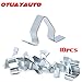 Produktbild Metall Befestigungs Klammer Clips, OTUAYAUTO 4A0867276B für Golf Polo T5 A4 A5 A6, 10 Stücke