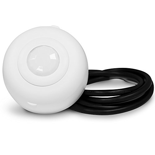 Image of Enerlites MPC-52V PIR Ceiling Sensor, Ceiling Occupancy Sensor, Ceiling Light Sensor, Occupancy Sensor, Commercial Grade 360 Degree FOV, 800 Sq. Ft Coverage, 120-277VAC, White