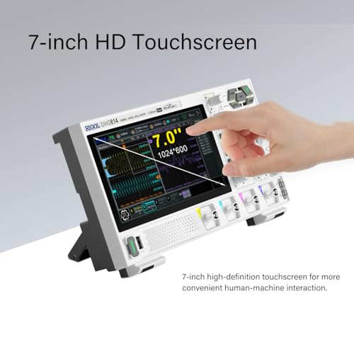 Rigol DHO804 70Mhz Frequency Band + 12-Bit Vertical Resolution + Maximum 1.25 Gsa/S Sample Rate + 1000,000 Wfms/S Waveform Capture Rate + 4 Analog Channels thumb #2