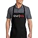 PLACE4PRINT Custom Apron with Embroidered Name. Premium Quality Custom Aprons for Men and Women - Cooking, Baking, Grilling