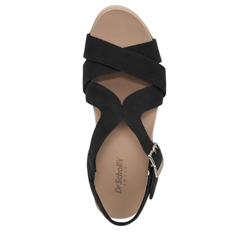 Dr. Scholl's Women's Cali Beach Wedge Sandal Black 9 M by Dr.Scholl's SHOES - Used condition - Image 6