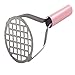 Best Manufacturers Waffle Head Masher 10-inch Pink Handle