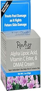 Reviva Labs Alpha Lipoic Acid Vitamin C Ester and DMAE Cream -- 2 oz