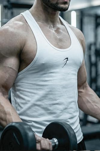 Image of FUAARK Men Gym Tank Tops Sleeveless Sport Vest