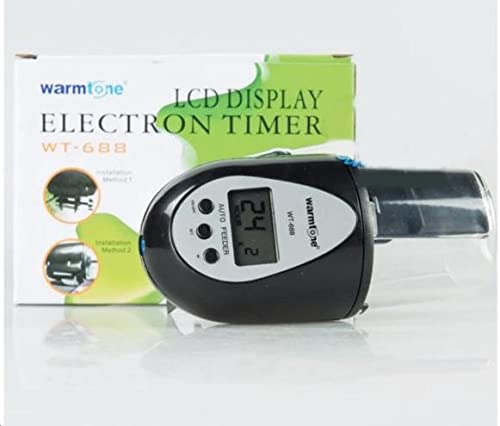Warm Tone Aquarium Fish Tank Automatic Food Feeder Pet Food Dispenser (WT-688 with LCD Display) (B09LQTB7YJ) Amazon Price History, Amazon Price Tracker