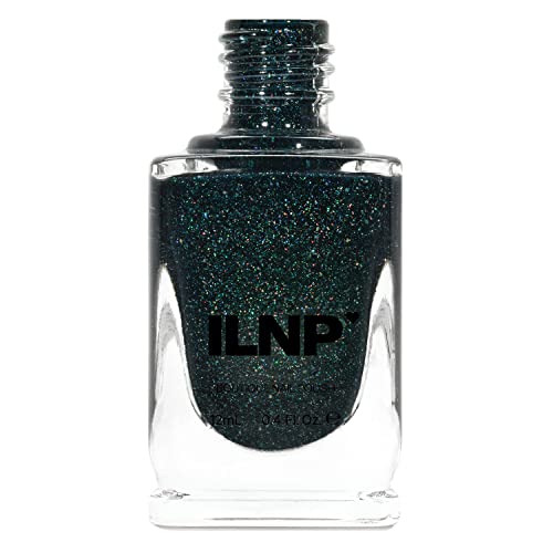 Image of ILNP Mountain View - Forest Green Holographic Nail Polish