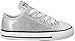 Converse Chuck Taylor All Star Junior Silver Synthetic 1 M US Little Kid