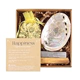 Herbal Magick Stress Less Spell Kit with Self Love, Selenite Wand Ritual, Positive Energy Bundle, Palo Santo & Rose Buds for Emotional Balance