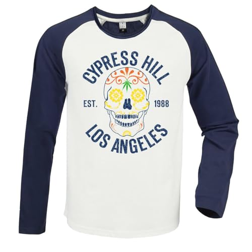 T-shirt Cypress Hill manches longues Amplified en coton premium au design rétro premium