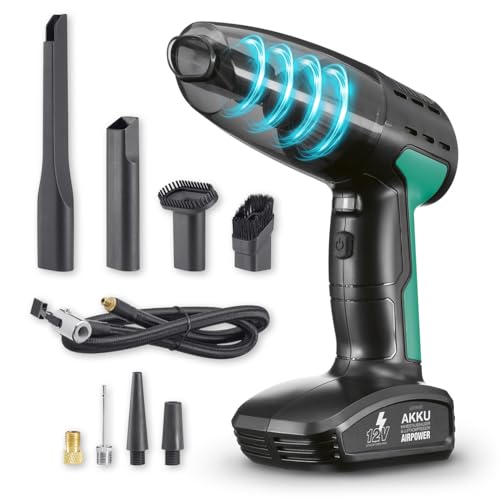 EASYmaxx Handstaubsauger Akku & Luftkompressor...