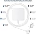 85W Charger Replacement for Mac Pro 15-Inch 13-Inch 2012-2017, Laptop Charger is Compatible with MacBook Pro13/15 Inches（After Mid 2012）