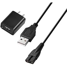 Hair Clippers Charger Cord Compatible with Zaekary,QBZDOUA,Dollar Shave Club,Lopeie Beard Trimmer Charger Charging Cord