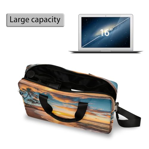 Maletín para laptop con diseño tropical 13-16 pulgadas miniatura 5