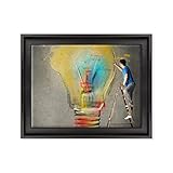 Chaque cadre est produit et emballé en Italie par conkrea, cette étiquette sur le cadre. La présence de notre marque en garantit l'authenticité et la qualité distinctive.