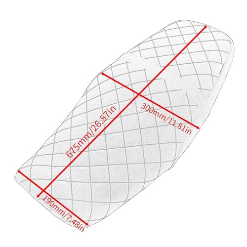 Coussin pour GB350S avec rembourrage ergonomique antidérapant et design Black Stripe - 4