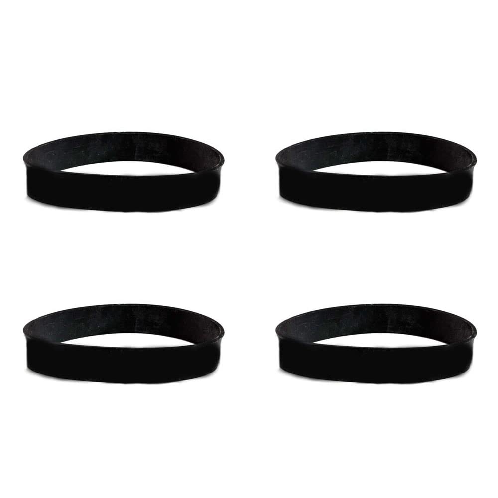 4 Pack Replacement Upright Vacuum Belt for Speedy Maid FBSM-BB for Tornado CK LW 13/1 Vacuum Models