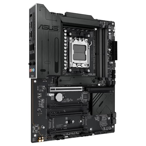 ASUS X870 MAX Gaming WIFI7 - Placa Base AMD X870 ATX, Negro, 12+2+1 DrMOS, DDR5, PCIe 5.0, Q-Release, M.2, WiFi 7, Q Antenna, 2.5Gb Ethernet, HDMI, USB4, USB Tipo-C, BIOS Flashback, Aura Sync - imagen 3