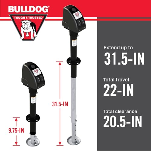 Bulldog 500187 Black A-Frame Jack With Powered Drive thumb #4