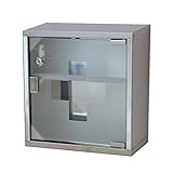 Praktisch. Dank Tip-On Automatik ist diese Tür leicht zu öffnen und schließen. Mit 2 Fächern. Gesamtmaße: 30ⅹ30ⅹ12 cm.