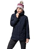 jack wolfskin iceland 3 in 1 mädchen winddicht Jack Wolfskin Damen Iceland 3IN1 Women 3-in-1-Jacke Wasserdicht Winddicht Atmungsaktiv 3in1-jacke, Midnight blau, M