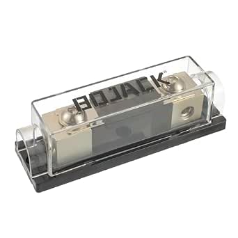 BOJACK 0/2/4 Gauge AWG In Line ANL Fuse Holder With 50 Amp