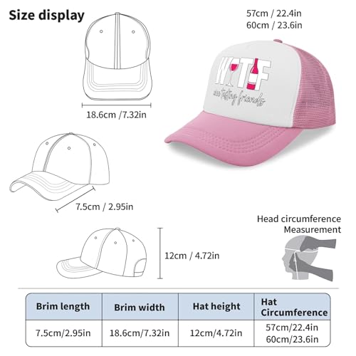 WTFs Wine Tasting Friends Golf Hats Golf Cap for Son4