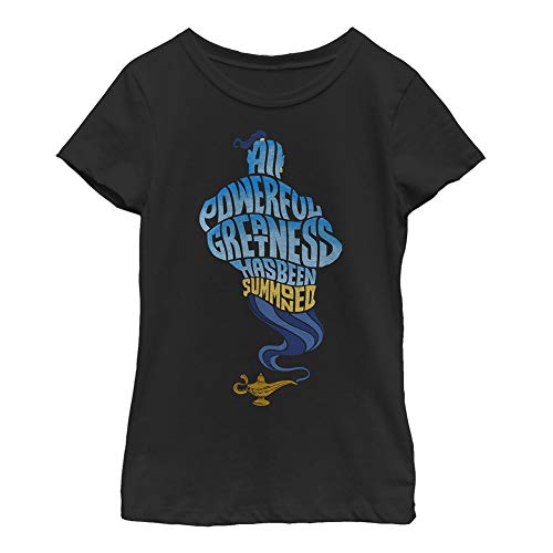 Fifth Sun Disney Aladdin Live Action All Powerful Genie Girls Short Sleeve Tee Shirt