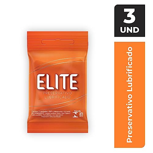 Kit 5 Pacotes Preservativo Elite C/ 3 Unidades Cada