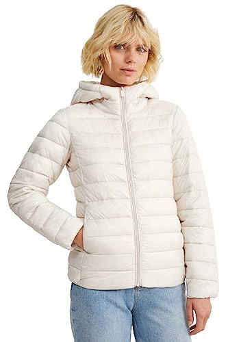 C&A Mujer Chaqueta acolchada crema 42