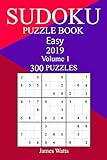 300 Easy Sudoku Puzzle Book 2019