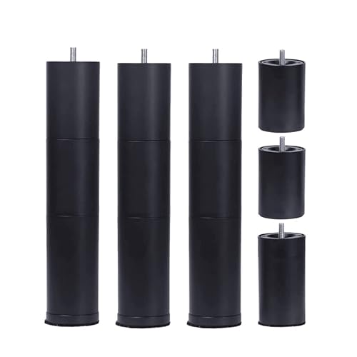 Adjustable Bed Base Frame Leg Replacement, M8-5/16Inches Size Screw, 12Inches Length, Set Of 4 #TOP5
